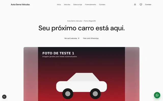 Prévia do tema Minimalista